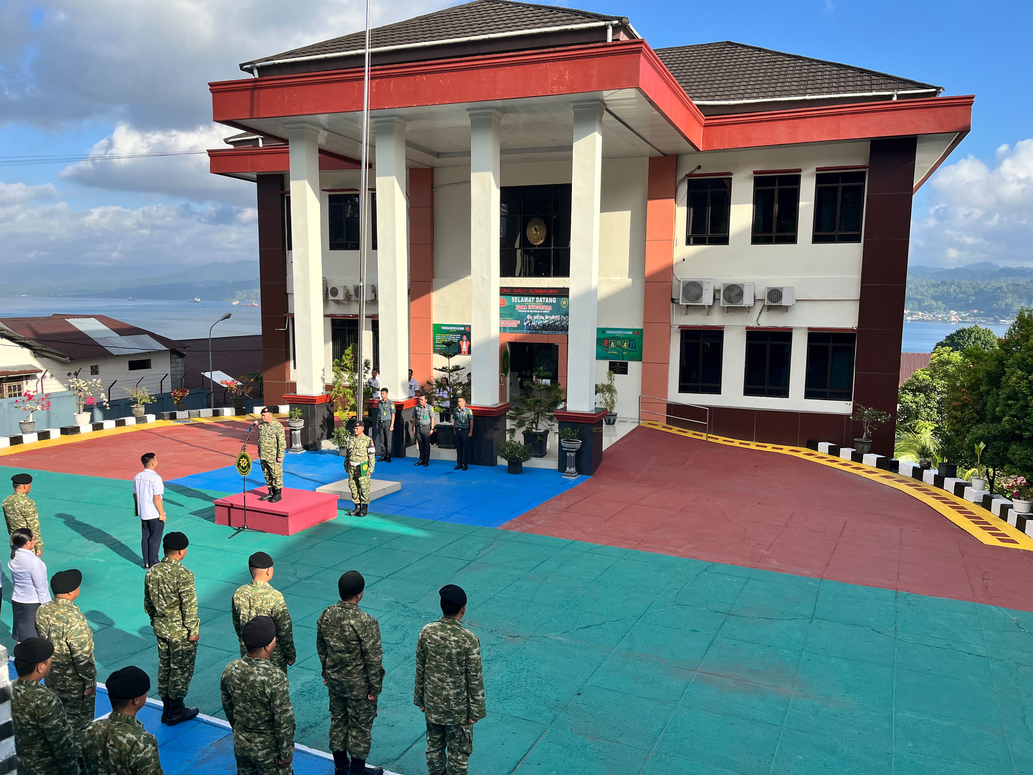 Upacara bendera juli 2