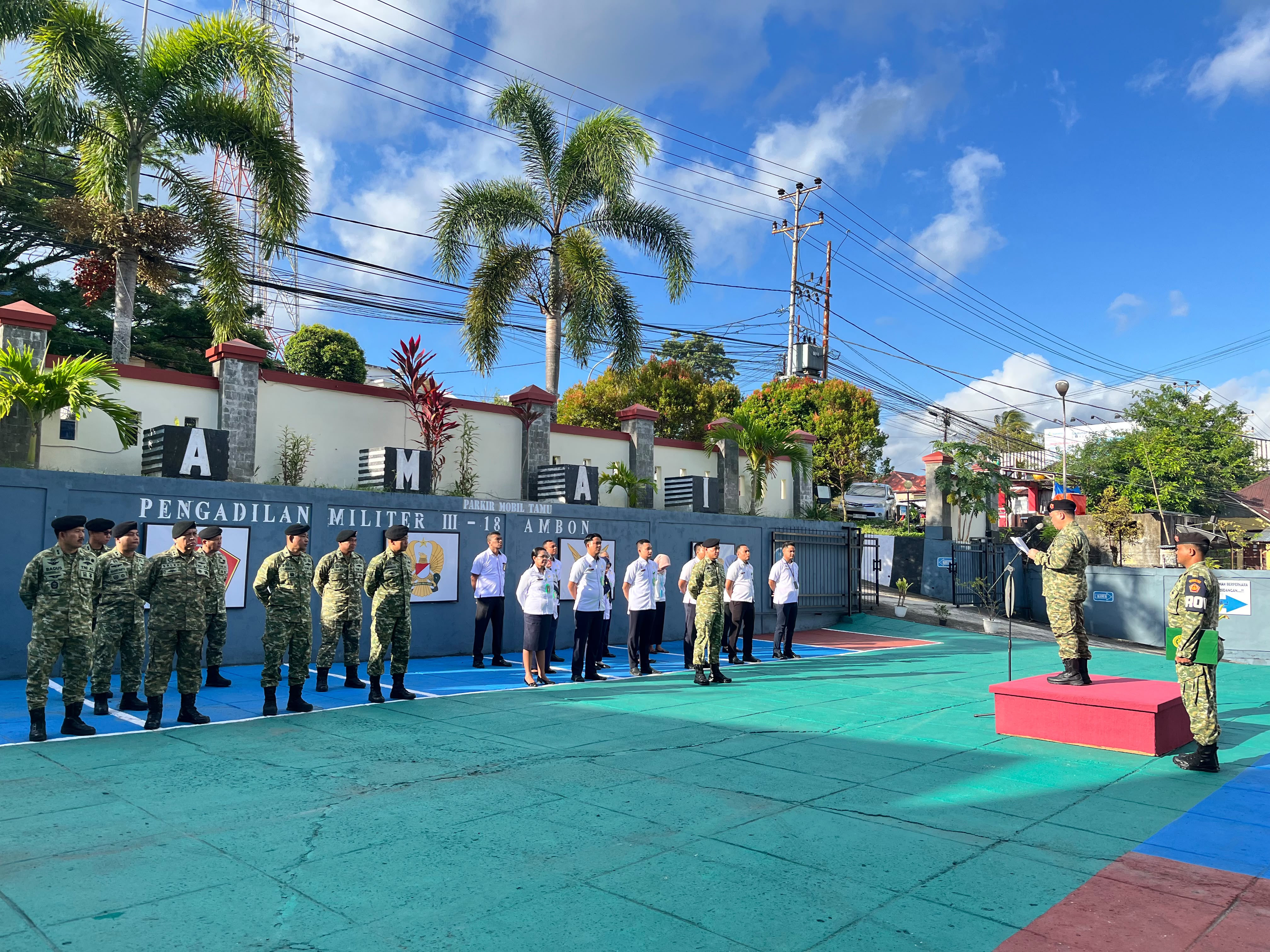 Upacara bendera juli 3